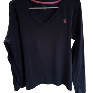 U.S. Polo Assn. Dark Blue Long Sleeve Tee
